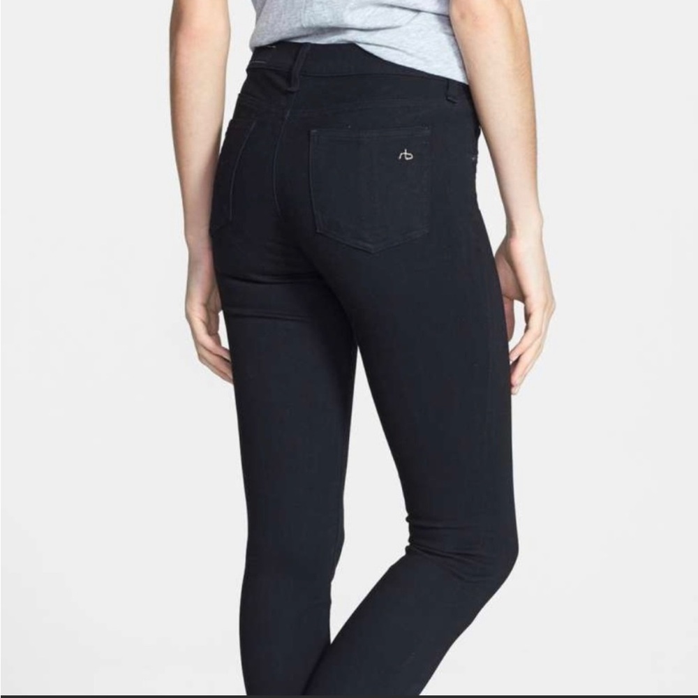 Rag & Bone legging jeans black size 26